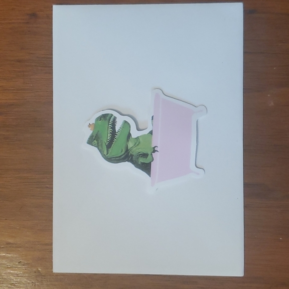 Other Dinosaur In Bathtub Sticker Poshmark